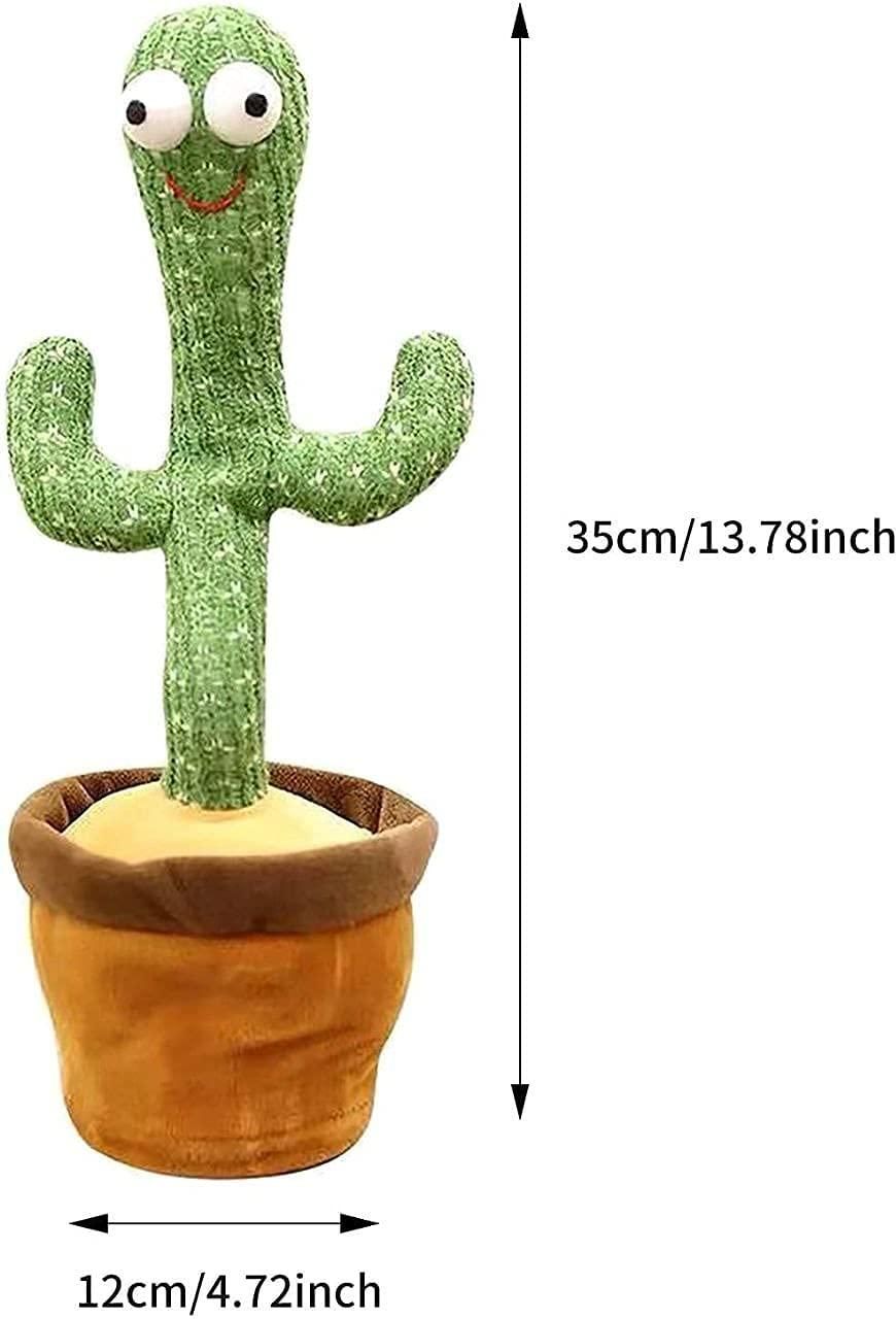 LED Dancing & Mimicry Cactus Toy