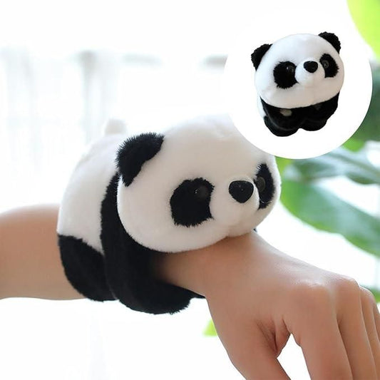 Unisex Stuffed Animal Slap Bracelets Plush Panda toy