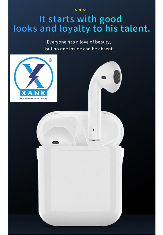 Partial Payment for XANK i12 Earbuds with Charging Case Support All Smartphones & Tablets (White) 1755633687-30