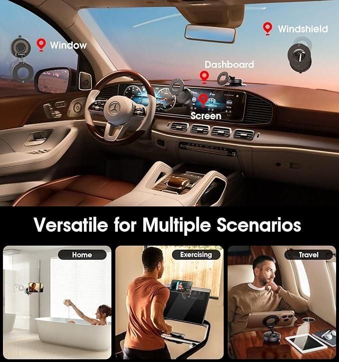 Vacuum Suction Magnetic Bracket For Phone