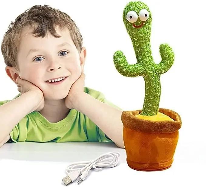 LED Dancing & Mimicry Cactus Toy