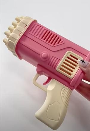 Bubble Gun Machine Toy Kids Automatic Soap Based Bubble Blower