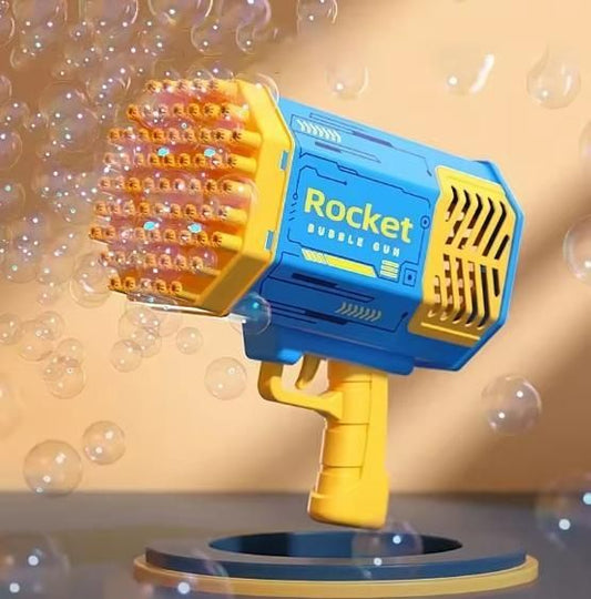 Bubble Gun Machine Toy Kids Automatic Soap Based Bubble Blower