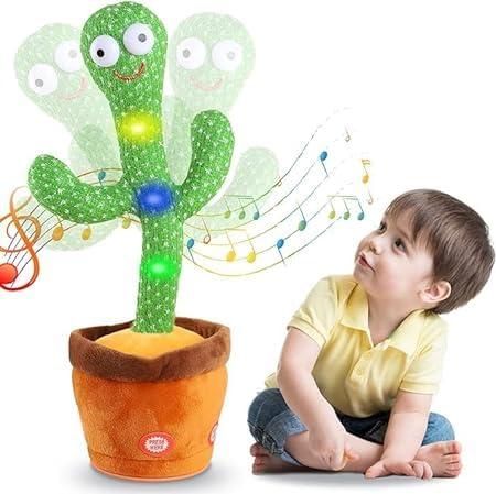 LED Dancing & Mimicry Cactus Toy